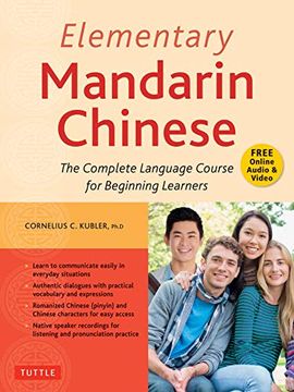 portada Elementary Mandarin Chinese Textbook: The Complete Language Course for Beginning Learners (With Companion Audio) (en Inglés)