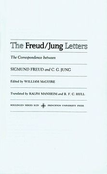 the freud/jung letters,the correspondence between sigmund freud and c.g. jung