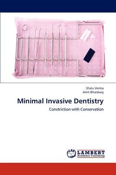 portada minimal invasive dentistry (en Inglés)