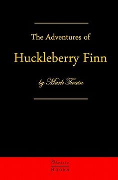 portada adventures of huckleberry finn (en Inglés)