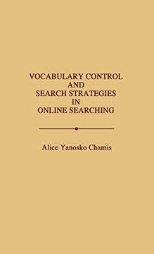 portada Vocabulary Control and Search Strategies in Online Searching (in English)