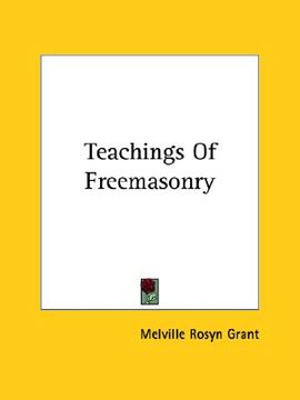 portada teachings of freemasonry (in English)