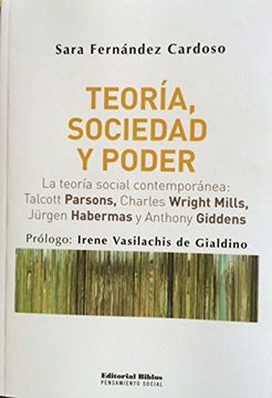 portada Teoria, Sociedad y Poder (in Spanish)
