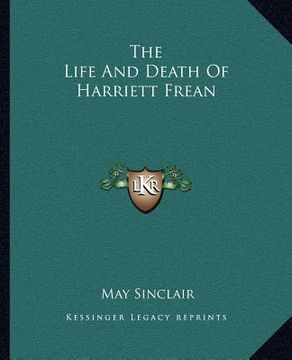 portada the life and death of harriett frean (en Inglés)