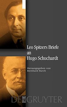 portada Leo Spitzers Briefe an Hugo Schuchardt (in German)