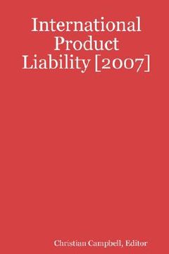 portada international product liability [2007]