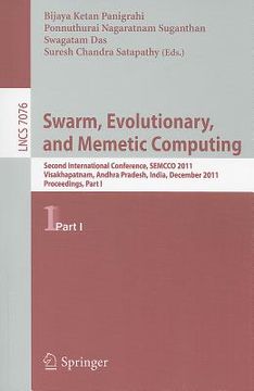 portada swarm, evolutionary, and memetic computing: second international conference, semcco 2011, visakhapatnam, andhra pradesh, india, december 19-21, 2011 p (en Inglés)