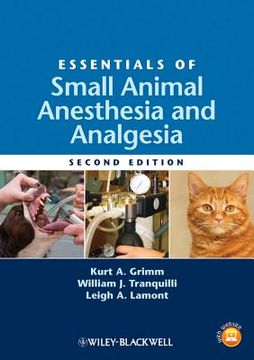 portada Essentials of Small Animal Anesthesia and Analgesia (Paperback) 