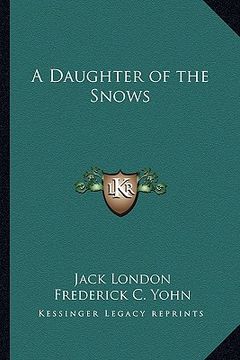 portada a daughter of the snows (en Inglés)