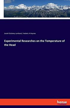portada Experimental Researches on the Temperature of the Head (en Inglés)