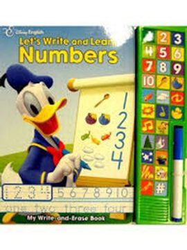 portada Disney English-Numbers Let? S Write.