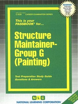 portada structure maintainer, group g (painting): test preparation study guide, questions & answers