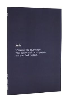 portada Nkjv Bible Journal - Ruth, Paperback, Comfort Print: Holy Bible, new King James Version (en Inglés)