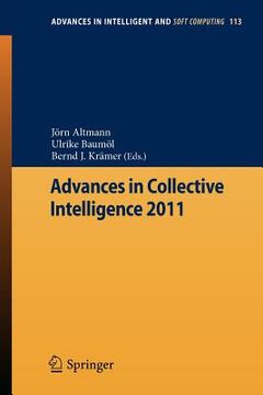 portada advances in collective intelligence 2011