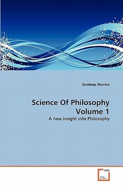 portada science of philosophy volume 1 (in English)