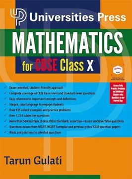 portada Mathematics for Cbse Class X