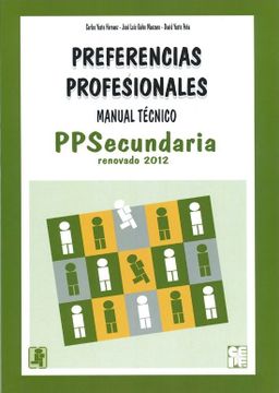 portada Preferencias profesionales Secundaria. Juego completo online (in Spanish)