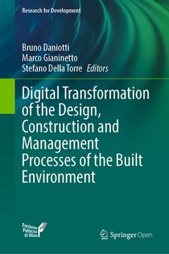 portada Digital Transformation of the Design, Construction and Management Processes of the Built Environment (en Inglés)