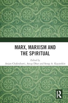 portada Marx, Marxism and the Spiritual (en Inglés)