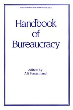 portada handbook of bureaucracy