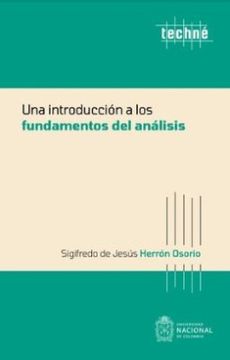 portada Una Introduccion a los Fundamentos del Analisis (in Spanish)