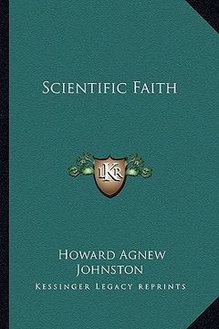 portada scientific faith (en Inglés)