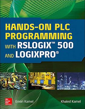 portada Hands-On plc Programming With Rslogix 500 and Logixpro (Electronics) (en Inglés)