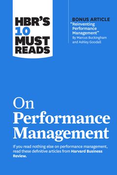 portada Hbr'S 10 Must Reads on Performance Management (en Inglés)