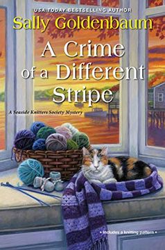 portada A Crime of a Different Stripe: 4 (Seaside Knitters) (en Inglés)