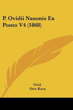 portada p. ovidii nasonis ex ponto v4 (1868) (en Inglés)