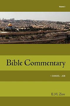 portada zerr bible commentary vol. 2 1 samuel - job (in English)