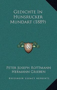 portada Gedichte In Hunsrucker Mundart (1889) (en Alemán)