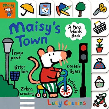 portada Maisy'S Town: A First Words Book (en Inglés)