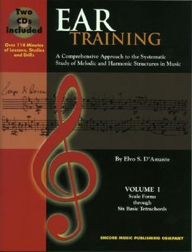 portada Ear Training Vol. I: Scale Forms through Six Basic Tetrachords [With 2 CD's]
