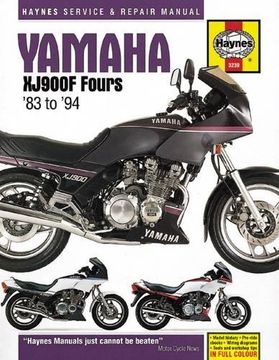 portada Yamaha XJ900F Fours Motorcycle Repair Manual