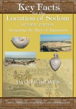 portada Key Facts for the Location of Sodom Student Edition: Navigating the Maze of Arguments (en Inglés)
