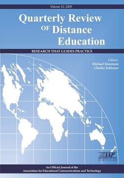 portada The Quarterly Review of Distance Education Volume 10 Book 2009 (en Inglés)