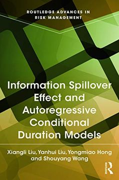 portada Information Spillover Effect and Autoregressive Conditional Duration Models (Routledge Advances in Risk Management) (en Inglés)