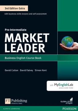 portada Market Leader 3rd Edition Extra Pre-Intermediate Cours With Dvd-Romand Myenglishlab Pack (in English)