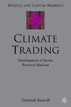 portada climate trading: development of greenhouse gas markets (en Inglés)