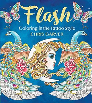 portada Flash: Coloring in the Tattoo Style