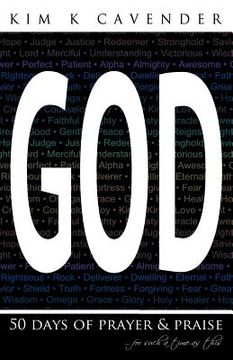 portada god: 50 days of prayer & praise (en Inglés)