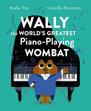 portada Wally the World'S Greatest Piano-Playing Wombat (in English)