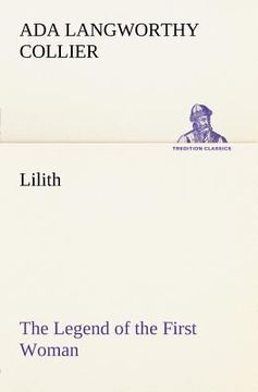 portada lilith the legend of the first woman (in English)