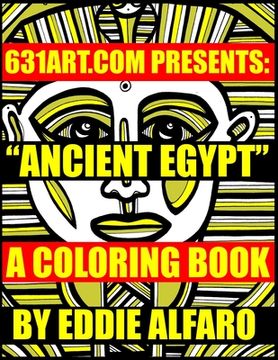 portada Ancient Egypt: A Coloring Book (in English)