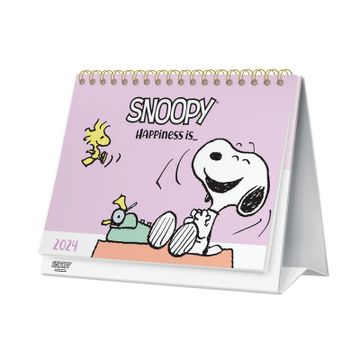 portada Calendario 2024 Escritorio Snoopy