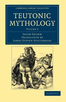 portada Teutonic Mythology 4 Volume Set: Teutonic Mythology: Volume 3 Paperback (Cambridge Library Collection - Anthropology) 