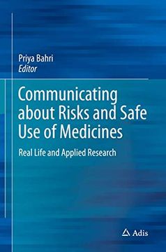 portada Communicating about Risks and Safe Use of Medicines: Real Life and Applied Research (en Inglés)