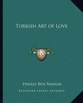 portada turkish art of love (in English)
