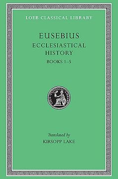 portada Ecclesiastical History Volume I. Loeb Classical Library (in English)